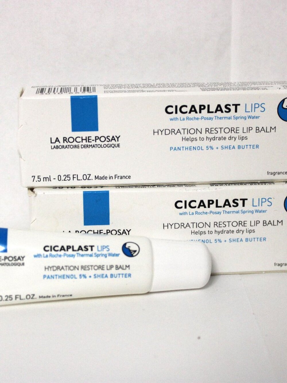 La Roche-Posay Cicaplast Lips Hydration Restore Lip Balm 0.25oz LOT OF 2